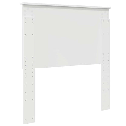 Headboard White 100 cm Engineered Wood