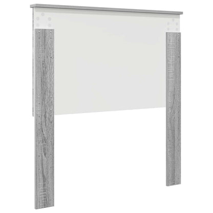 Headboard Grey Sonoma 100 cm Engineered Wood