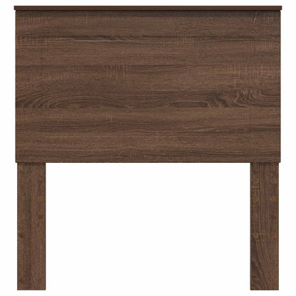 Headboard Brown Oak 100 cm Engineered Wood