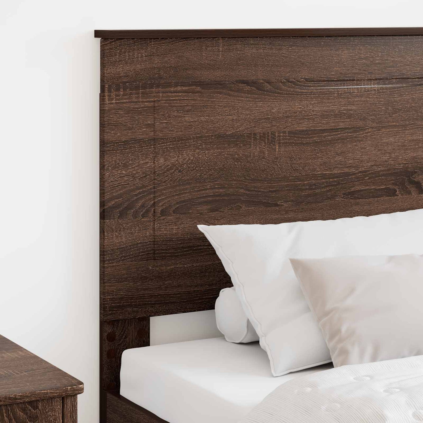 Headboard Brown Oak 100 cm Engineered Wood