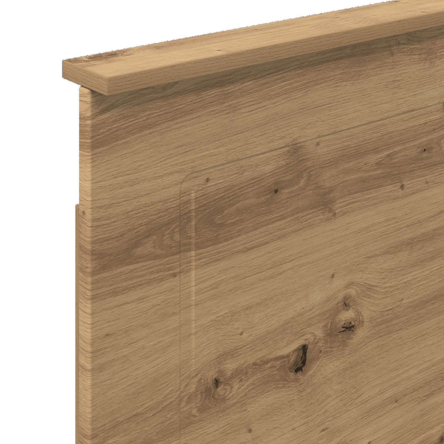 Headboard Artisan Oak 100 cm Engineered Wood