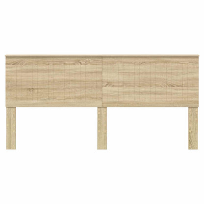 Headboard with Headboard Sonoma Oak 200 cm Engineered wood
