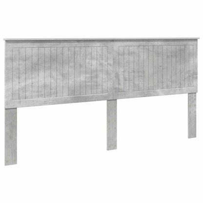 Headboard Concrete Grey Engineered wood