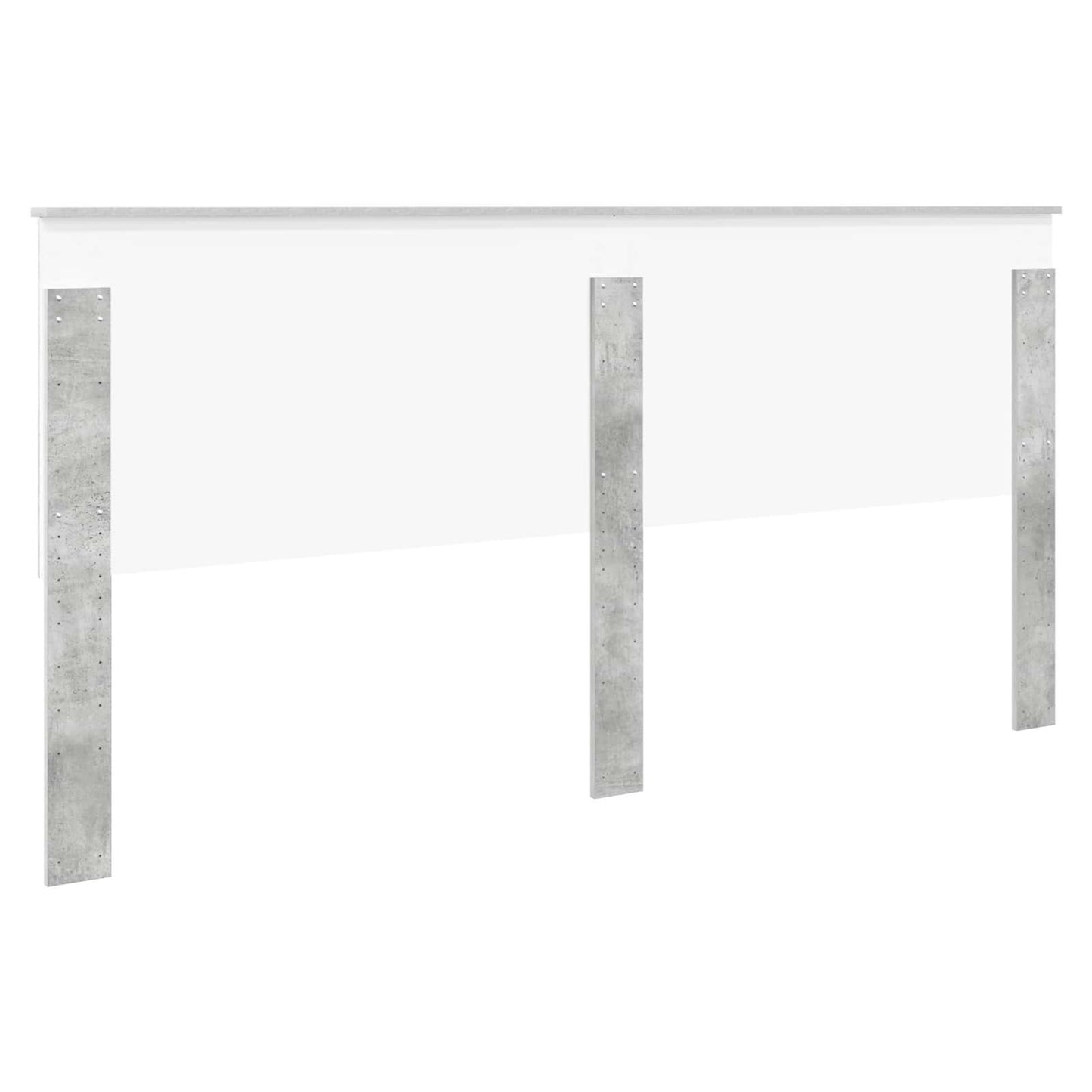 Headboard Concrete Grey Engineered wood