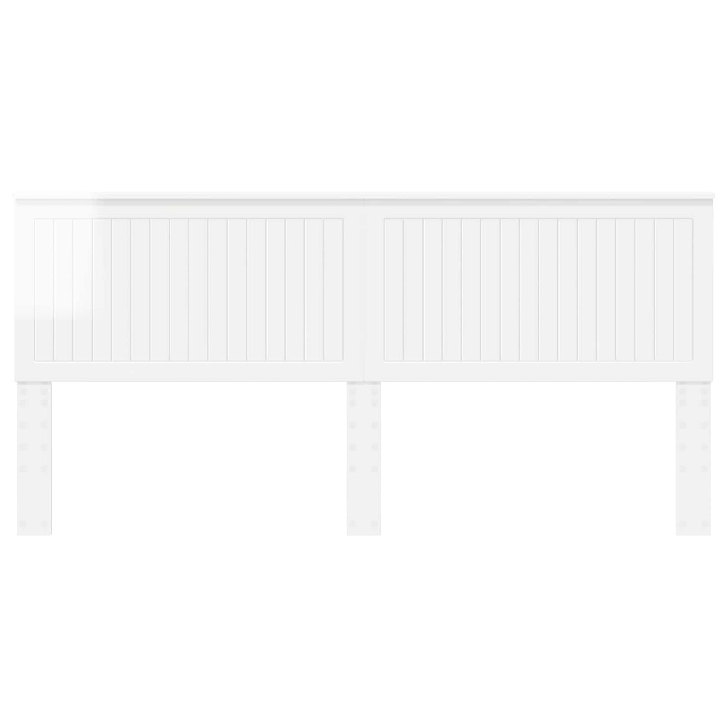 Headboard Gloss White Engineered wood