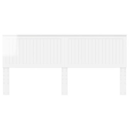 Headboard Gloss White Engineered wood