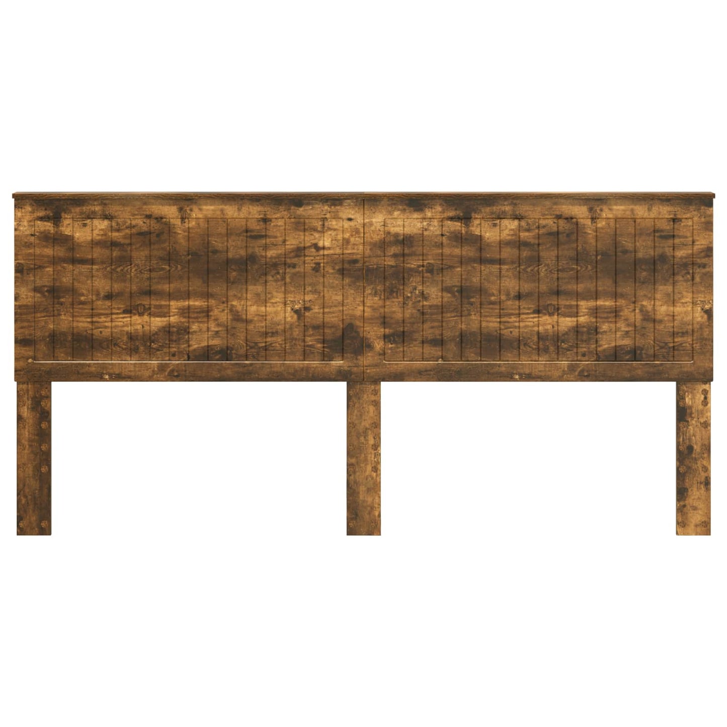 Headboard with Headboard Smoked Oak 200 cm Engineered wood
