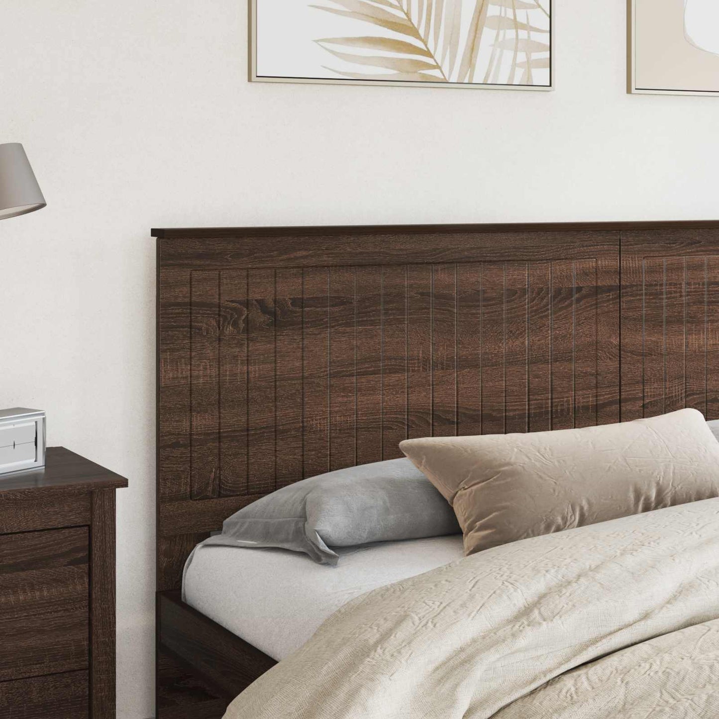 Headboard Brown Oak Engineered wood