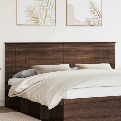 Headboard Brown Oak Engineered wood
