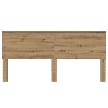 Headboard with Headboard Artisan Oak 200 cm Engineered wood