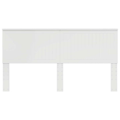 Headboard with Headboard White 180 cm Engineered wood