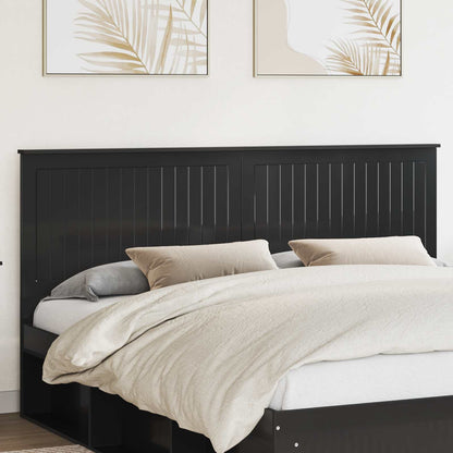 Headboard Black Oak Engineered wood