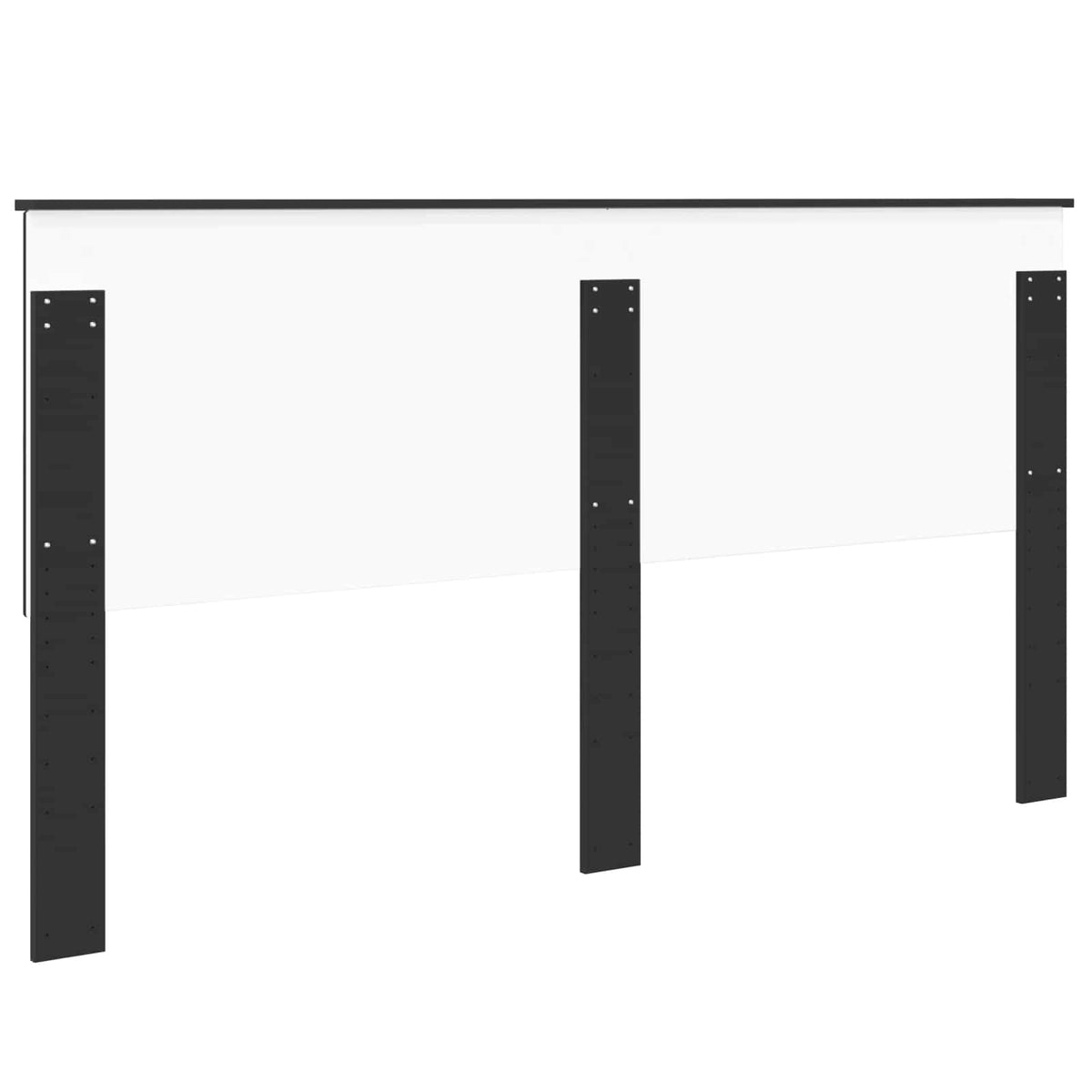 Headboard Black Engineered wood