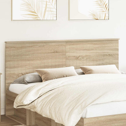 Headboard with Headboard Sonoma Oak 180 cm Engineered wood