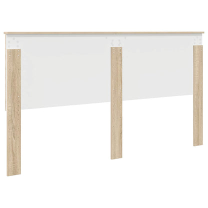 Headboard with Headboard Sonoma Oak 180 cm Engineered wood