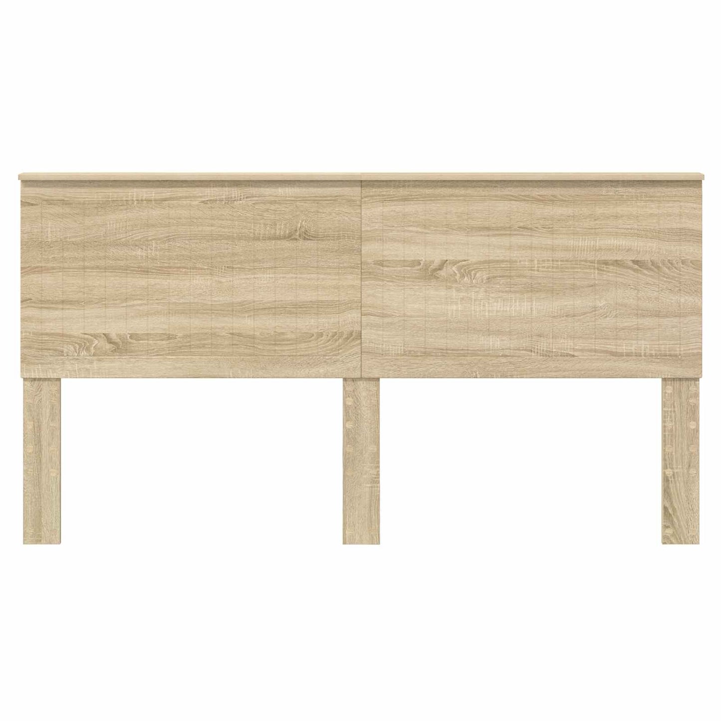 Headboard with Headboard Sonoma Oak 180 cm Engineered wood