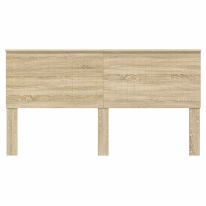 Headboard with Headboard Sonoma Oak 180 cm Engineered wood