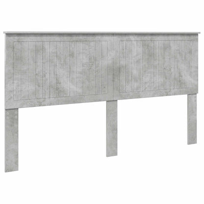 Headboard Concrete Grey Engineered wood