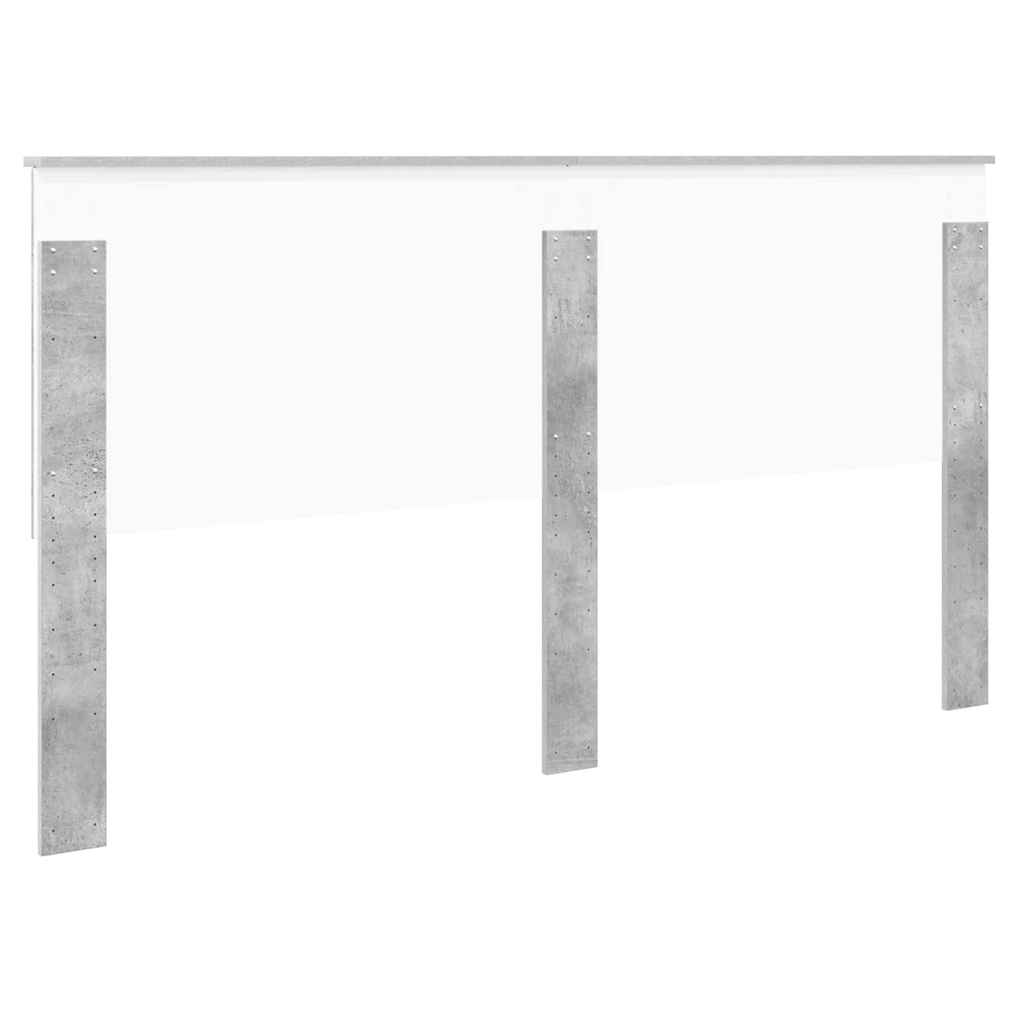 Headboard Concrete Grey Engineered wood