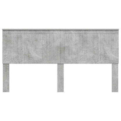 Headboard Concrete Grey Engineered wood