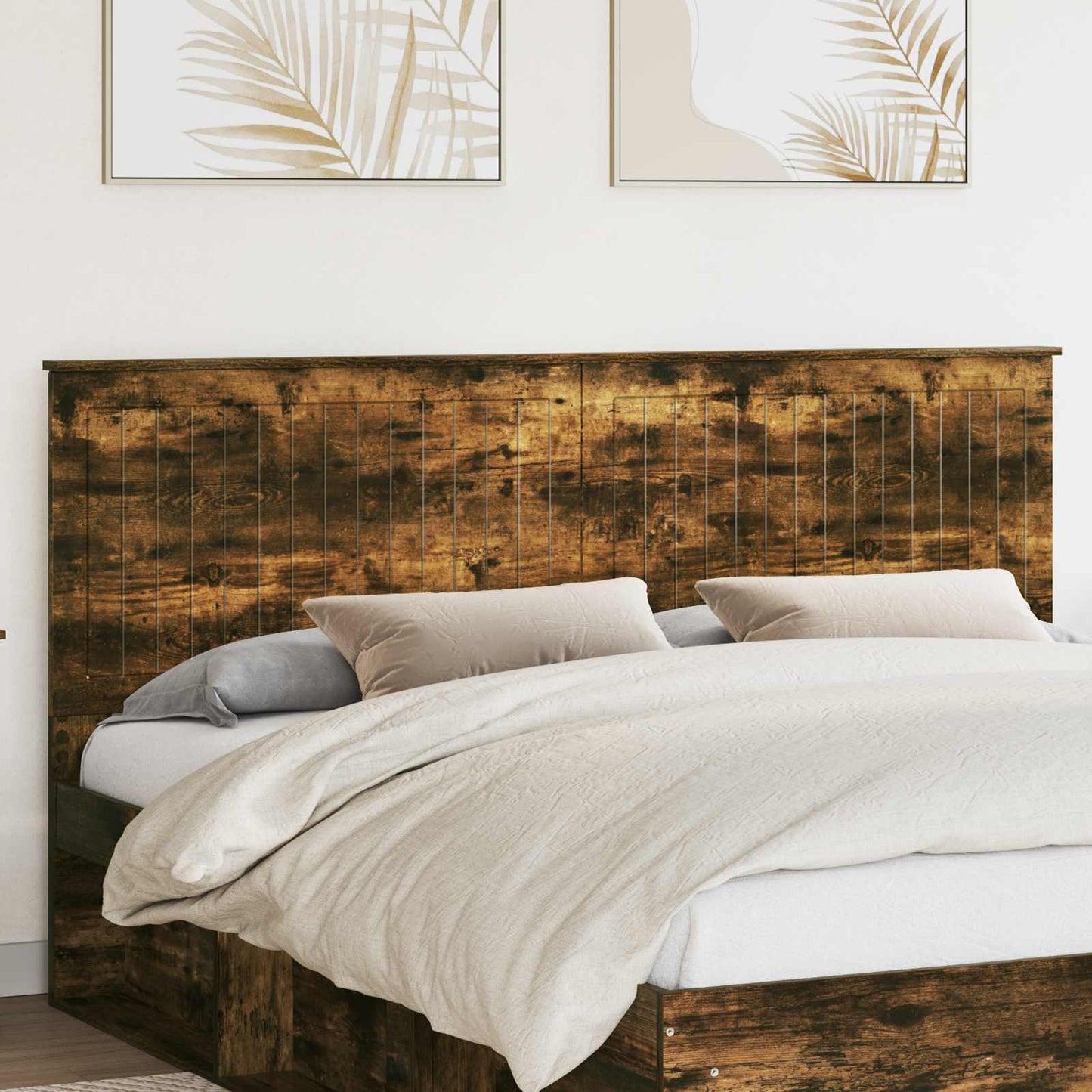 Headboard Smoked Oak Engineered wood