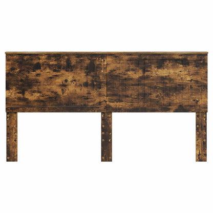 Headboard with Headboard Smoked Oak 180 cm Engineered wood
