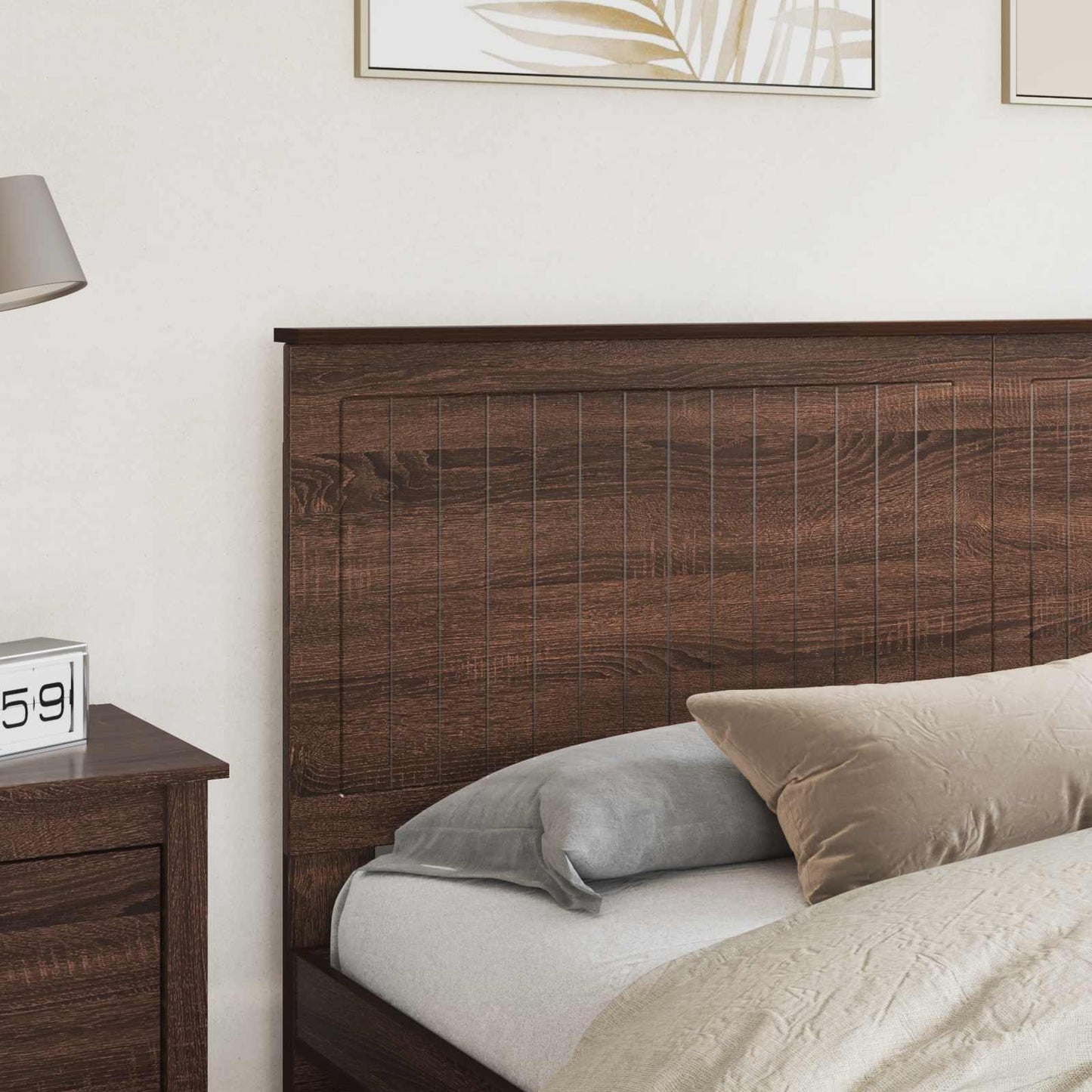 Headboard Brown Oak Engineered wood