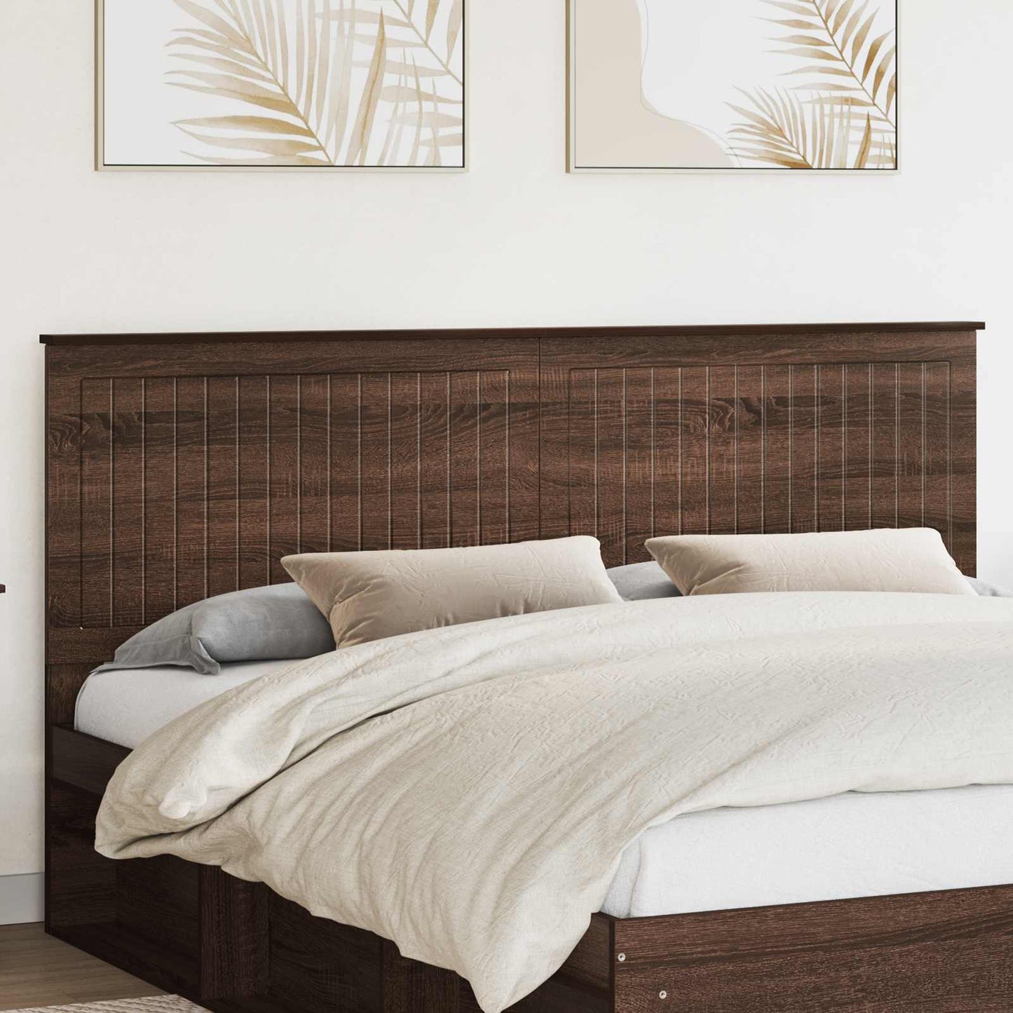 Headboard Brown Oak Engineered wood