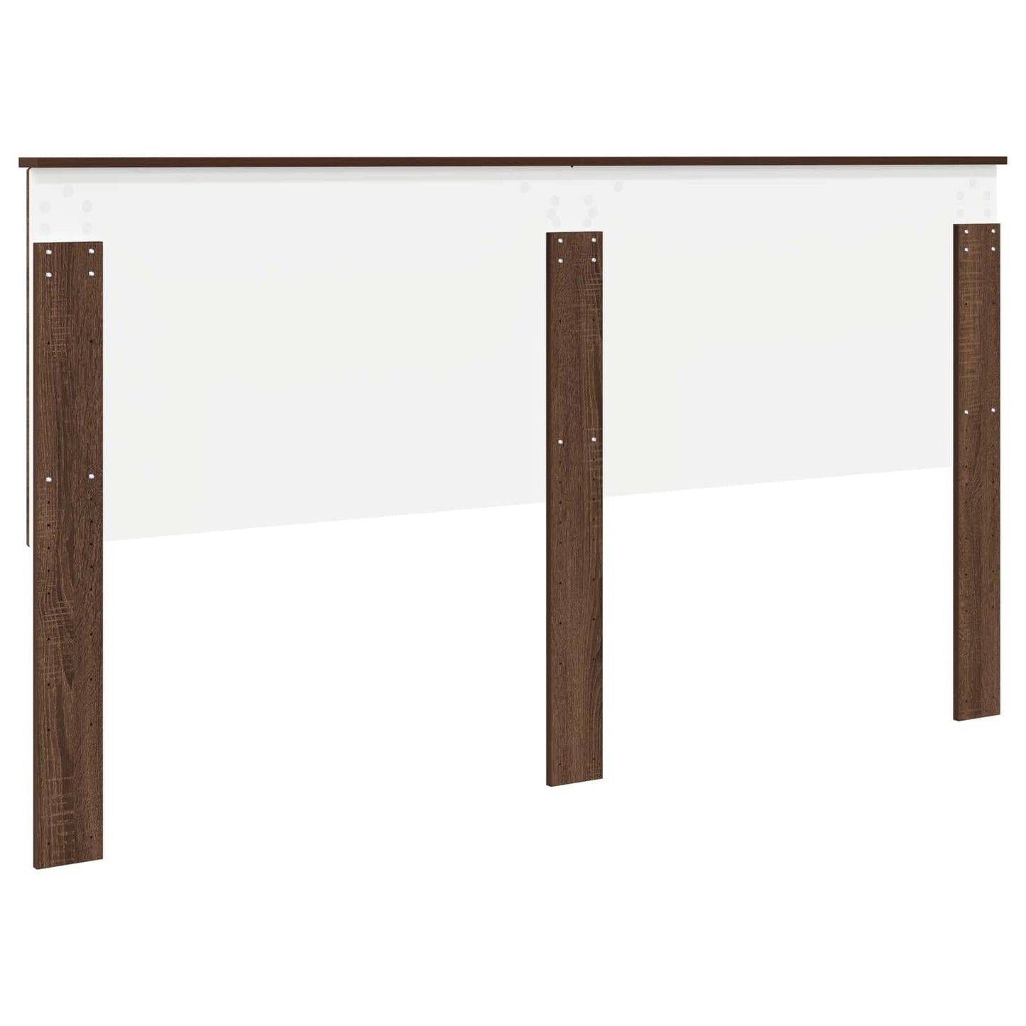 Headboard with Headboard Brown Oak 180 cm Engineered wood