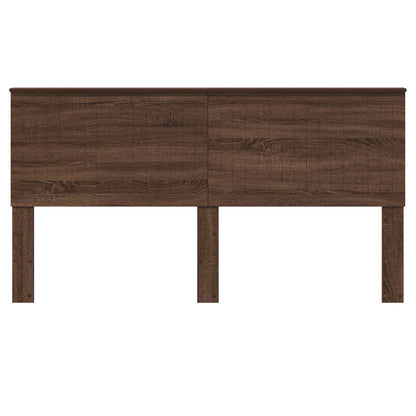 Headboard with Headboard Brown Oak 180 cm Engineered wood