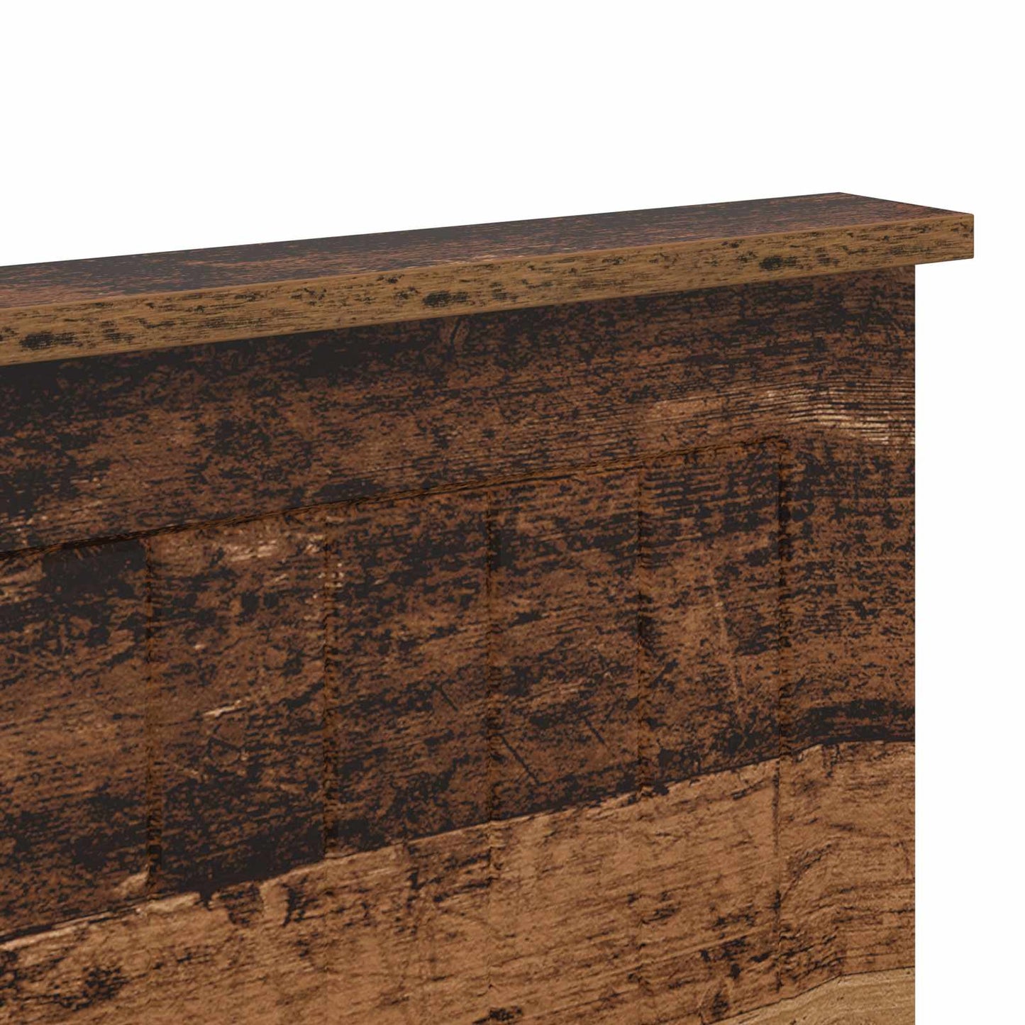 Headboard with Headboard Old Wood 180 cm Engineered wood