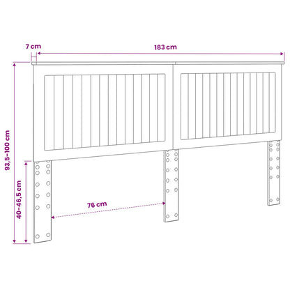 Headboard Artisan Oak Engineered wood