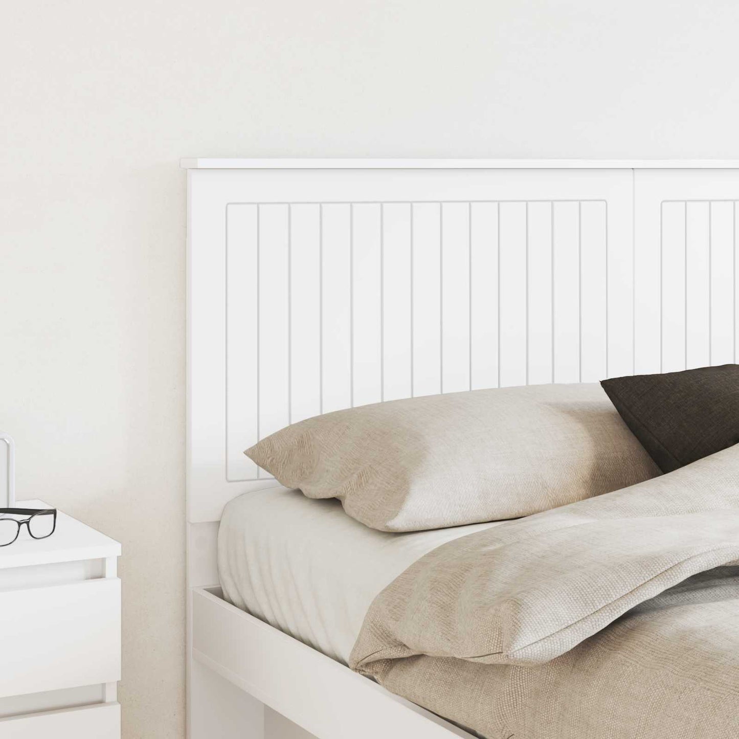 Headboard White Engineered wood
