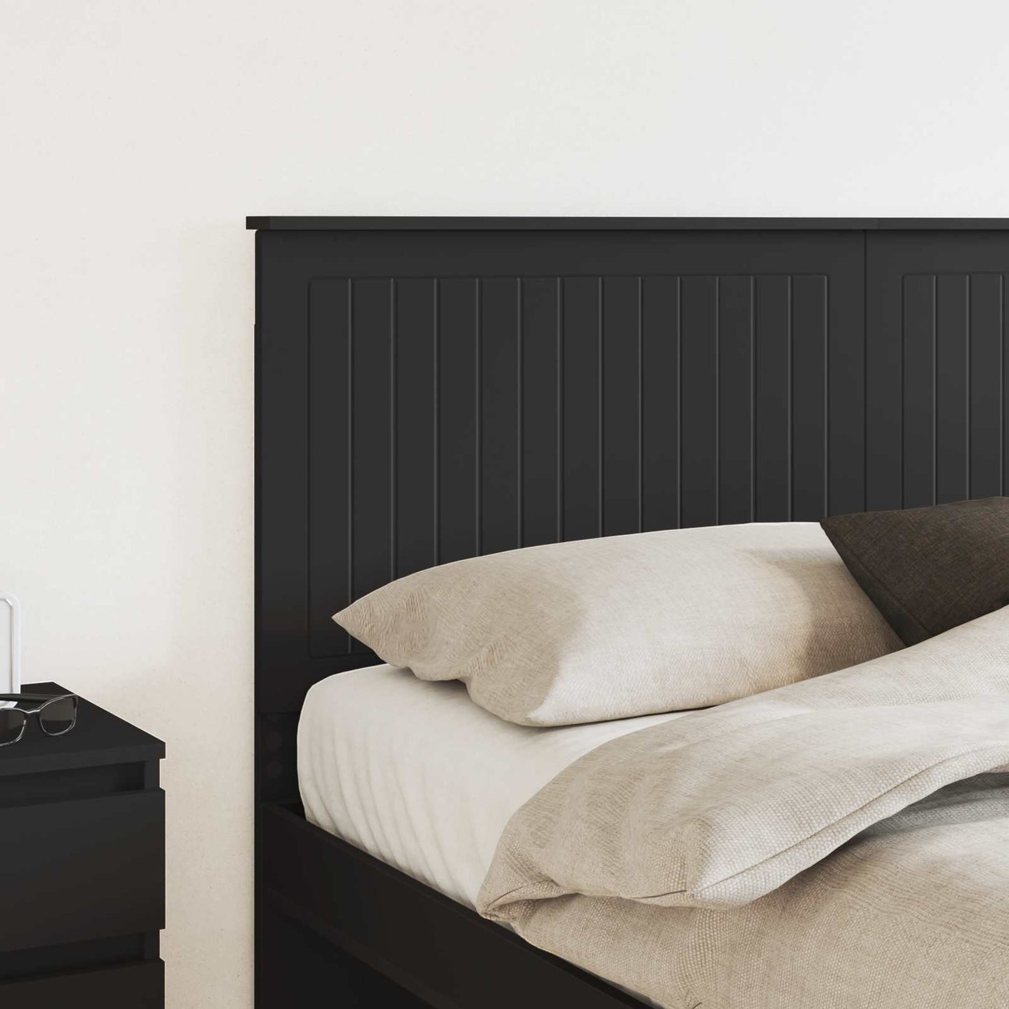 Headboard Black Oak Engineered wood