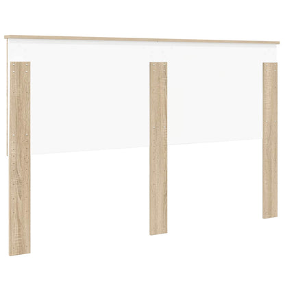 Headboard with Headboard Sonoma Oak 160 cm Engineered wood