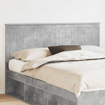 Headboard Concrete Grey Engineered wood
