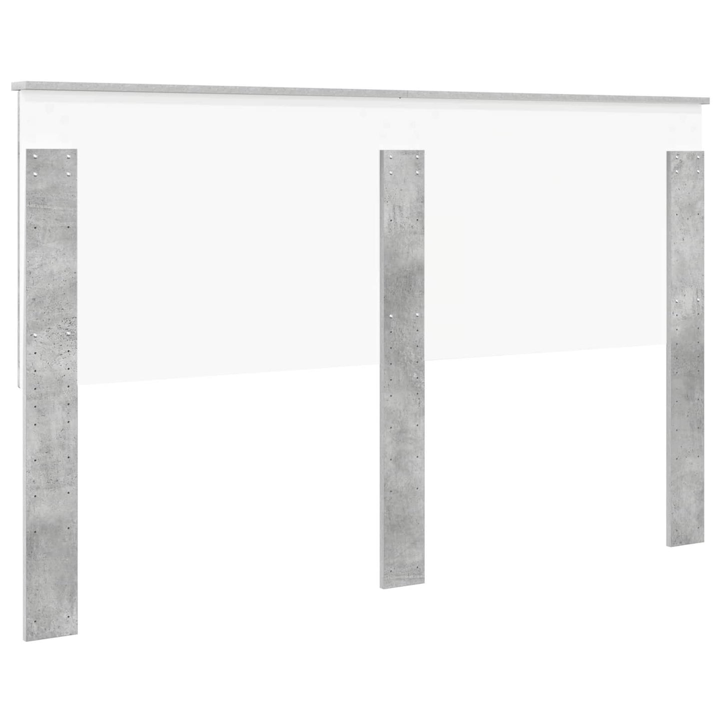 Headboard Concrete Grey Engineered wood