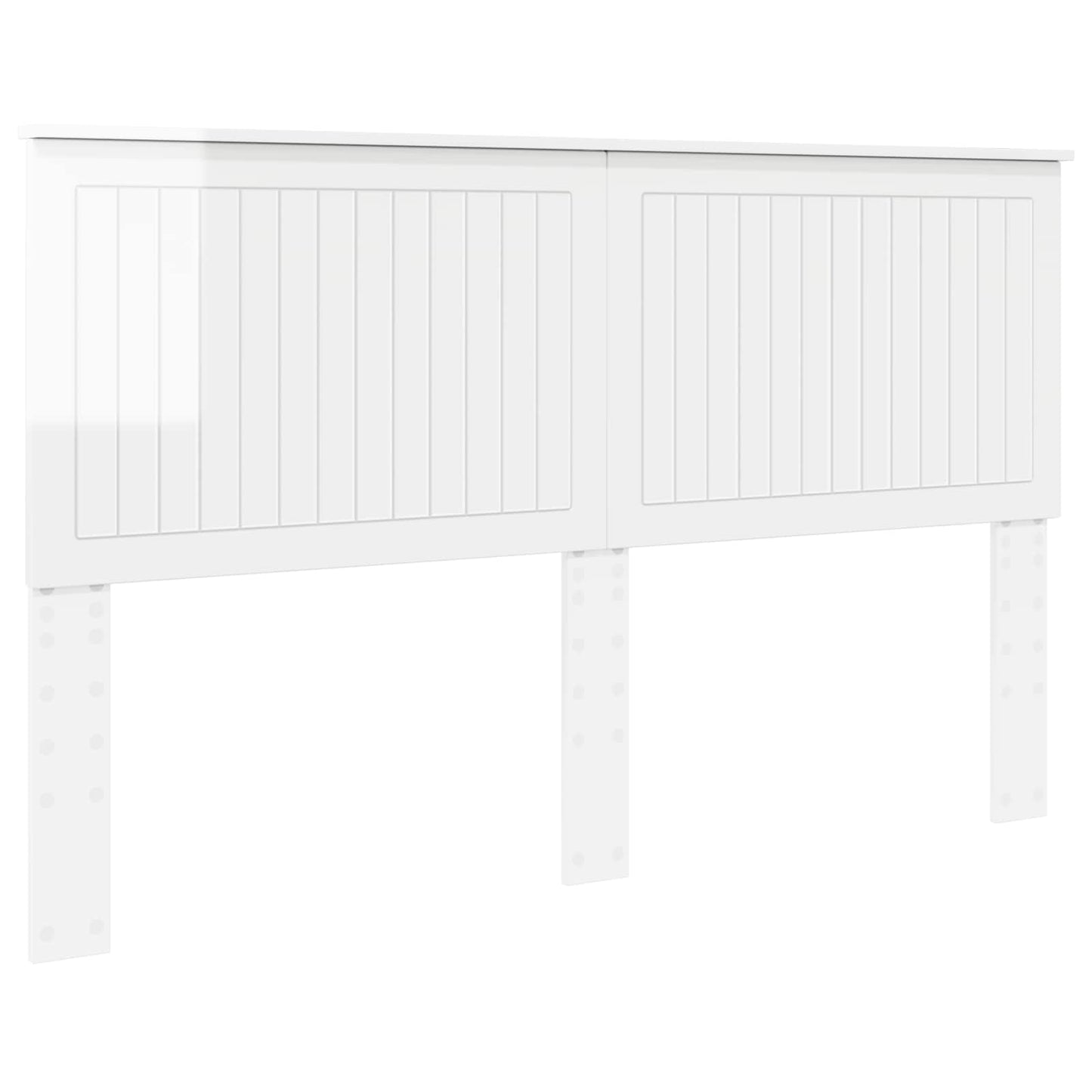 Headboard Gloss White Engineered wood