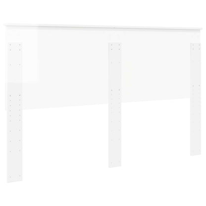 Headboard Gloss White Engineered wood