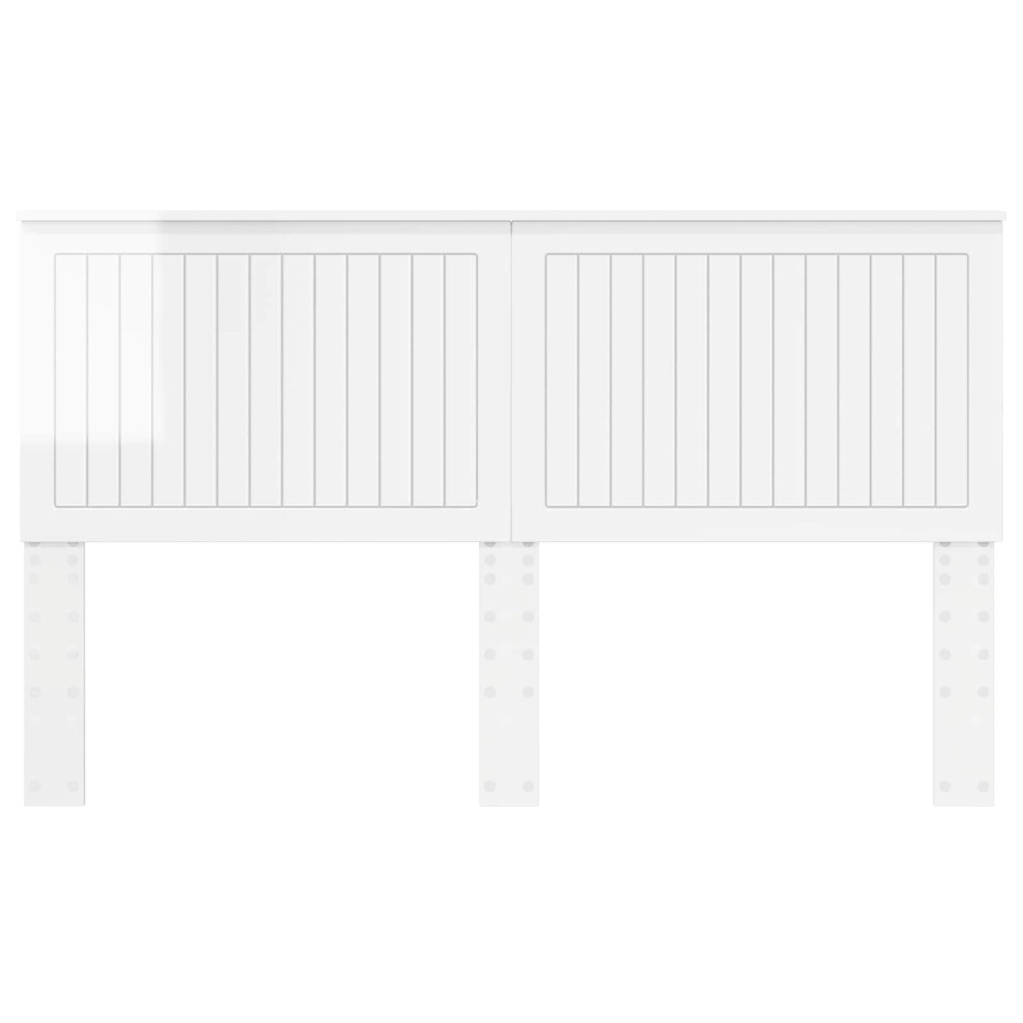 Headboard Gloss White Engineered wood