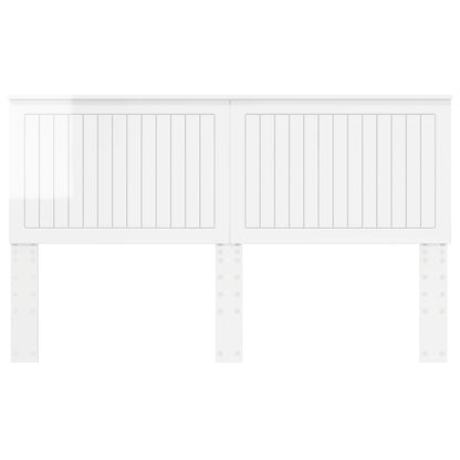 Headboard Gloss White Engineered wood
