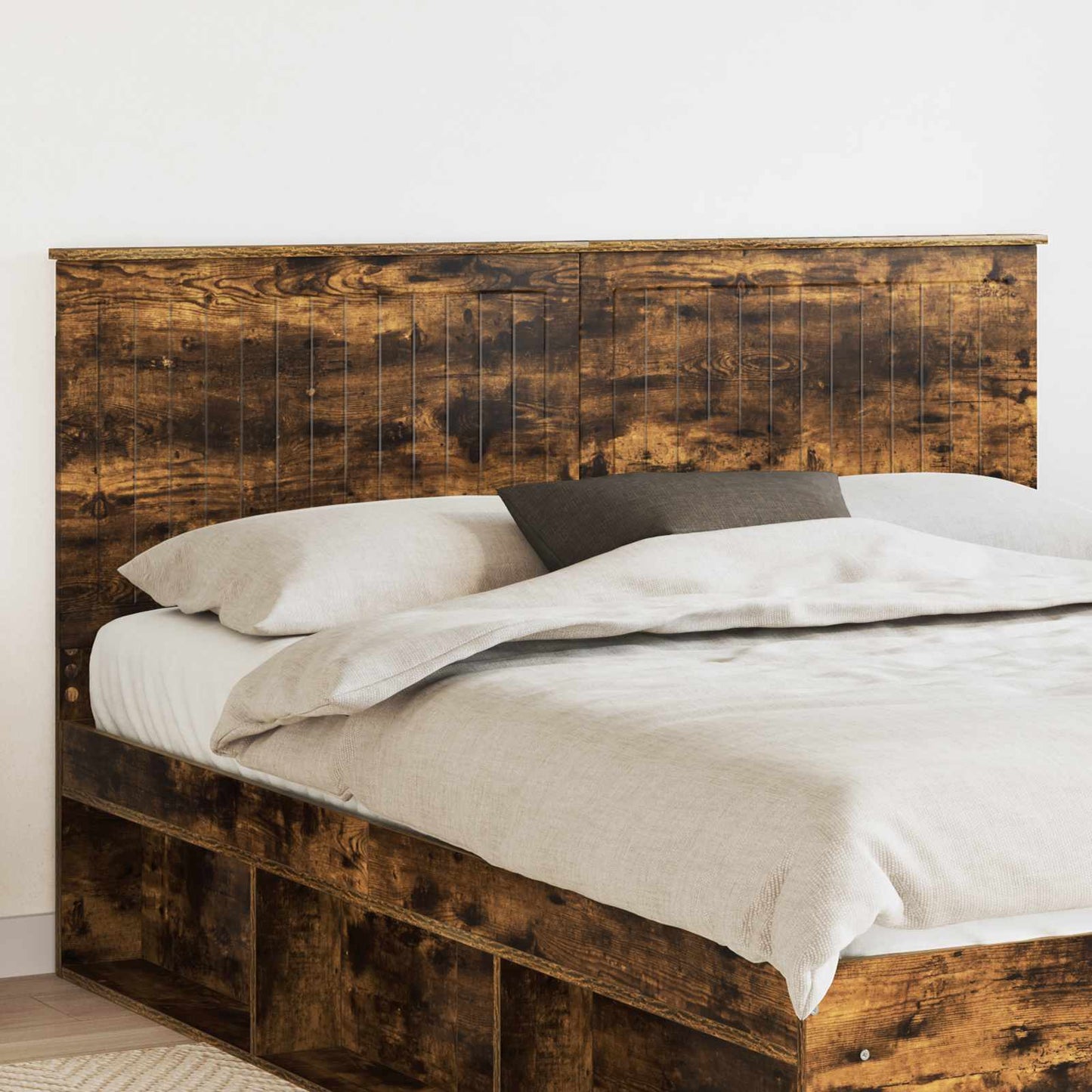 Headboard Smoked Oak Engineered wood