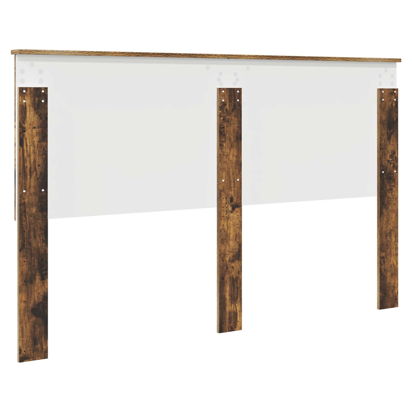 Headboard with Headboard Smoked Oak 160 cm Engineered wood