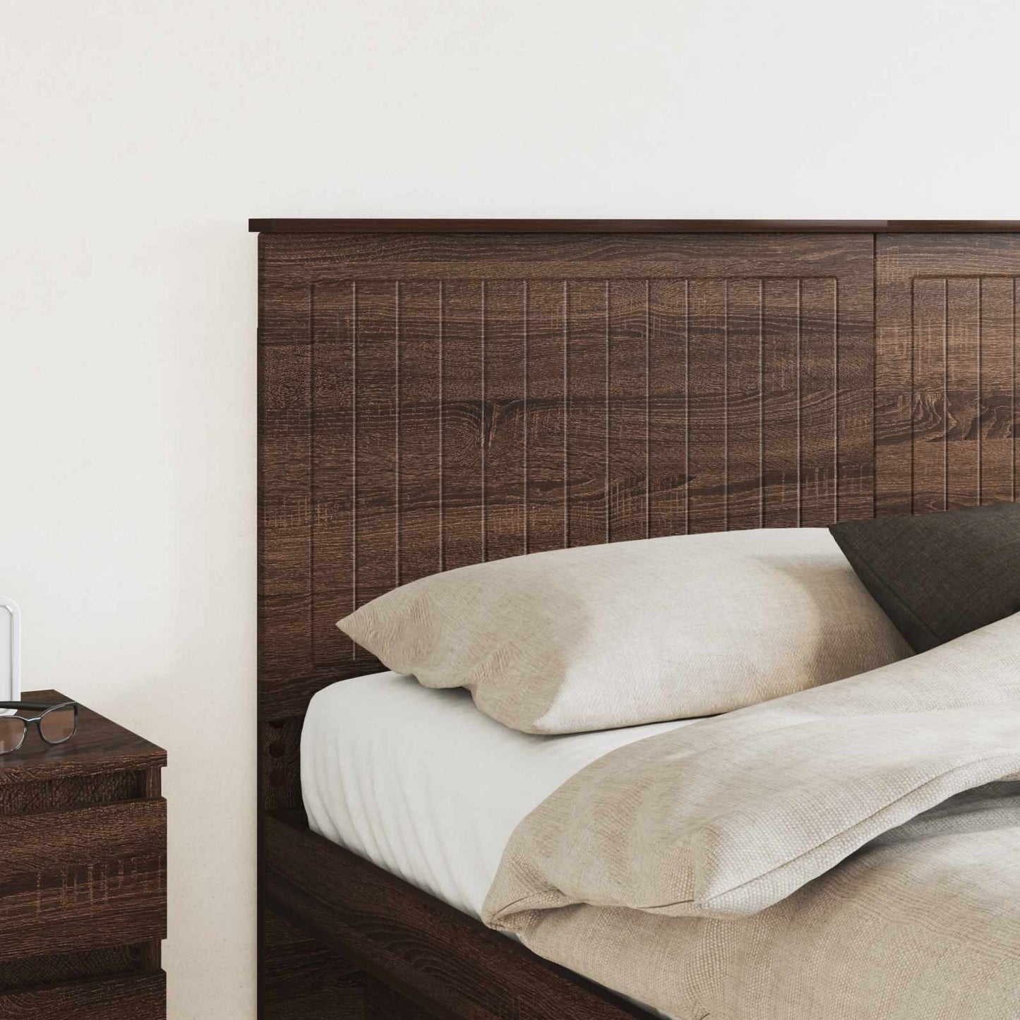 Headboard Brown Oak Engineered wood