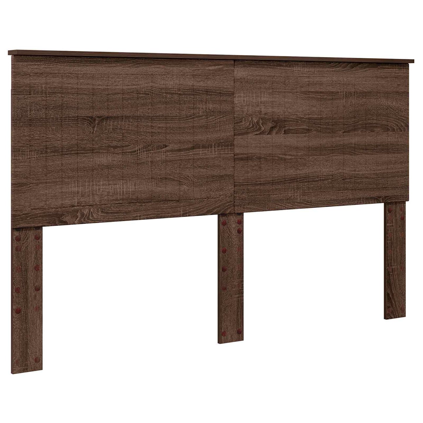 Headboard with Headboard Brown Oak 160 cm Engineered wood