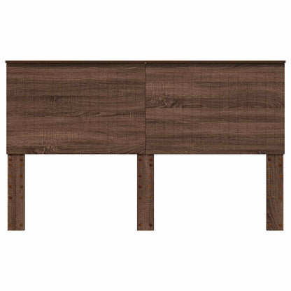 Headboard with Headboard Brown Oak 160 cm Engineered wood
