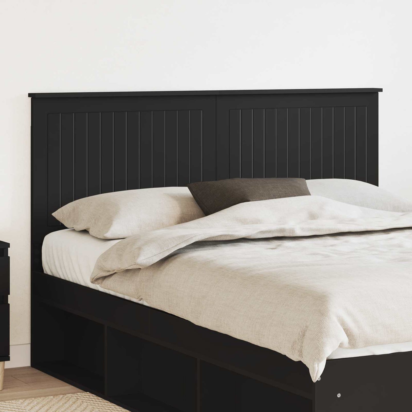 Headboard Black Oak Engineered wood