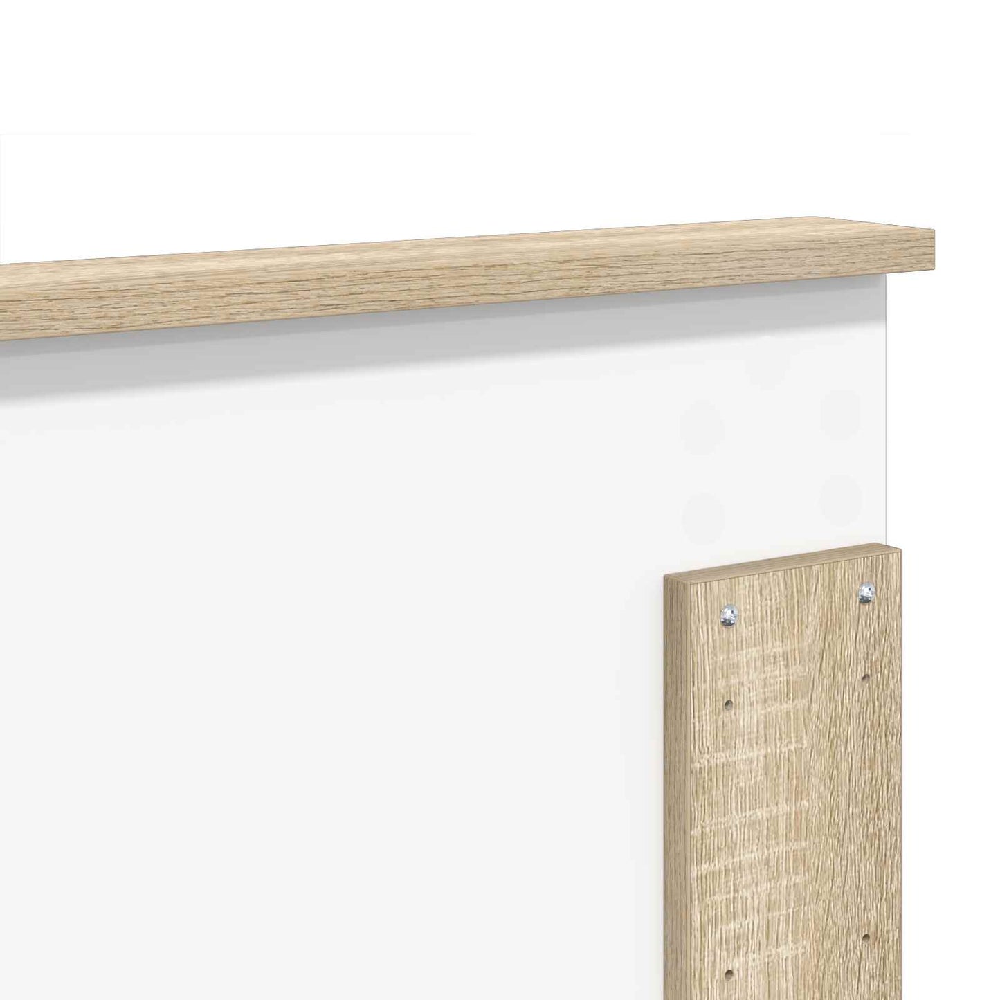 Headboard with Headboard Sonoma Oak 150 cm Engineered wood