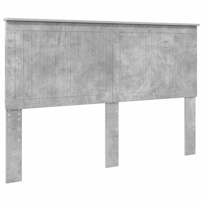 Headboard Concrete Grey Engineered wood
