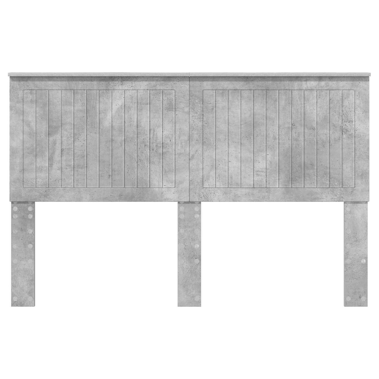 Headboard Concrete Grey Engineered wood